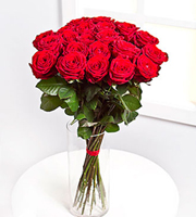 Bouquet of 25 Red Roses