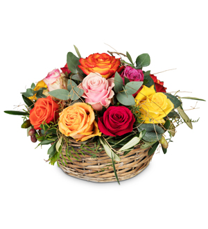 A Basket Full of Roses