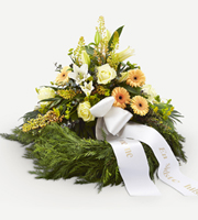 Decorative Wreath with Ribbon