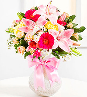 Surprise Bouquet in Pink Colors