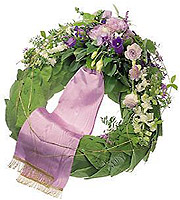 Wreath with Ribbon