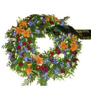 Wreath with Ribbon