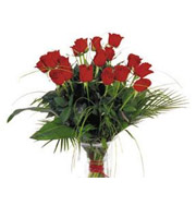 Bouquet of Red Roses, no vase