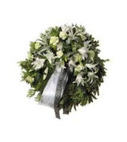 Wreath with Ribbon