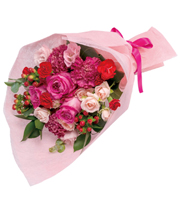 Bouquet in Pink and Red