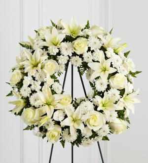 The FTD� Treasured Tribute� Wreath