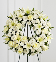 The FTD� Treasured Tribute� Wreath