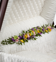 The FTD� Trail of Flowers� Casket Adornment