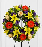 The FTD� Radiant Remembrance� Wreath