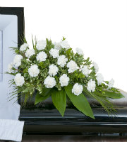 Simple Love Casket Spray