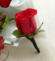 The FTD� Red Rose Boutonniere