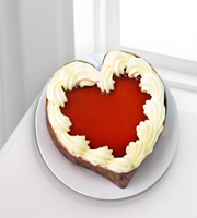 Eli's Heart-Shaped Cheesecake