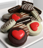 The Golden Edibles� Valentine's Day Belgian Chocolate Covered Oreo� Cookies