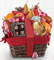 Lovely Day Valentine Gourmet Gift Basket  