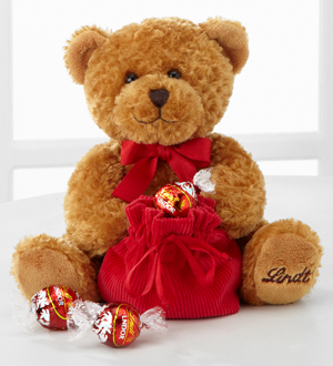 Lindt Loveable Holiday Bear with Truffles - Good