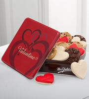 Mrs. Fields� Happy Valentine's Day Tin - 12 Cookies